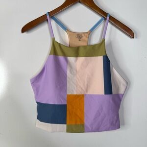 Roolee Colorblock Swim Top Size Xlarge